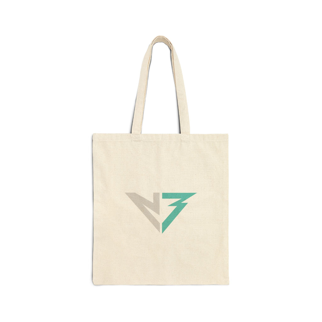 N3 Minimal Logo Tote Bag – Cotton Canvas Eco Shopper