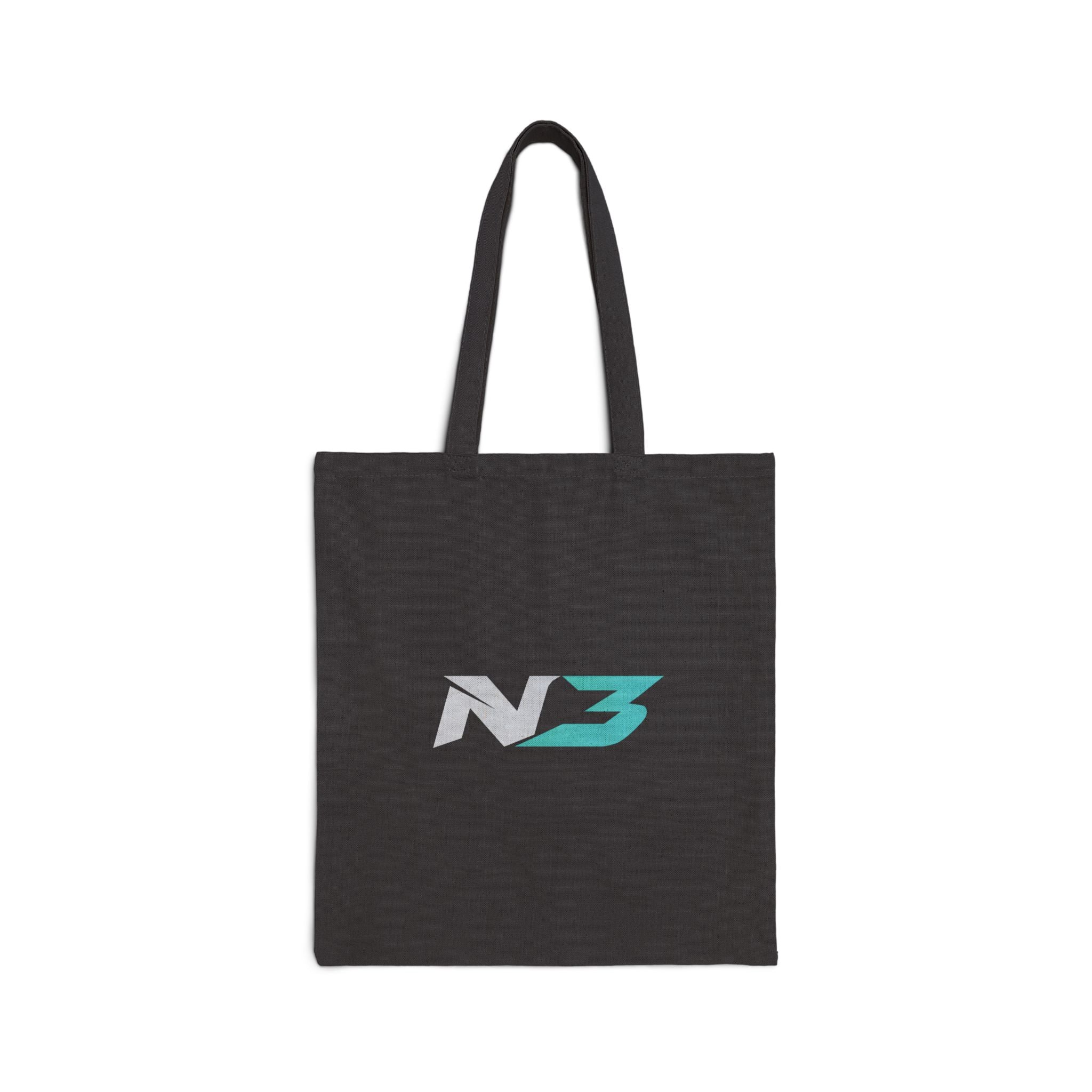 N3 Minimal Logo Tote Bag – Cotton Canvas Eco Shopper